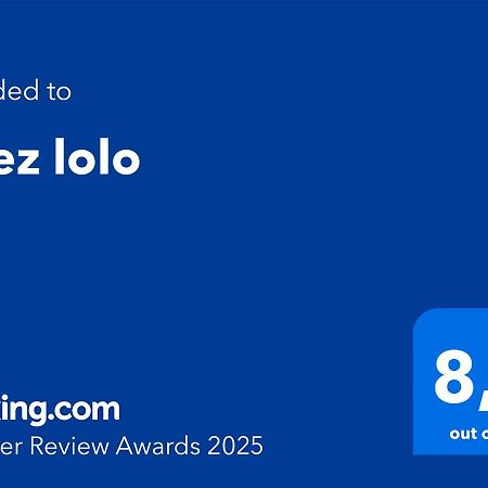 Chez Lolo Διαμέρισμα Βισύ Εξωτερικό φωτογραφία